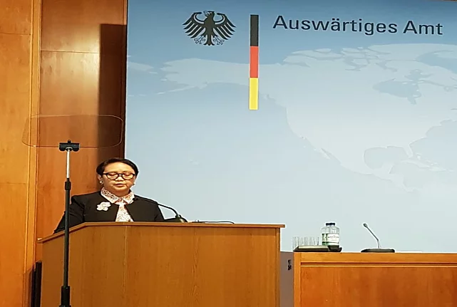 ©2018 unknown | Retno Marsudi ; Bali Democracy Forum Berlin Chapter