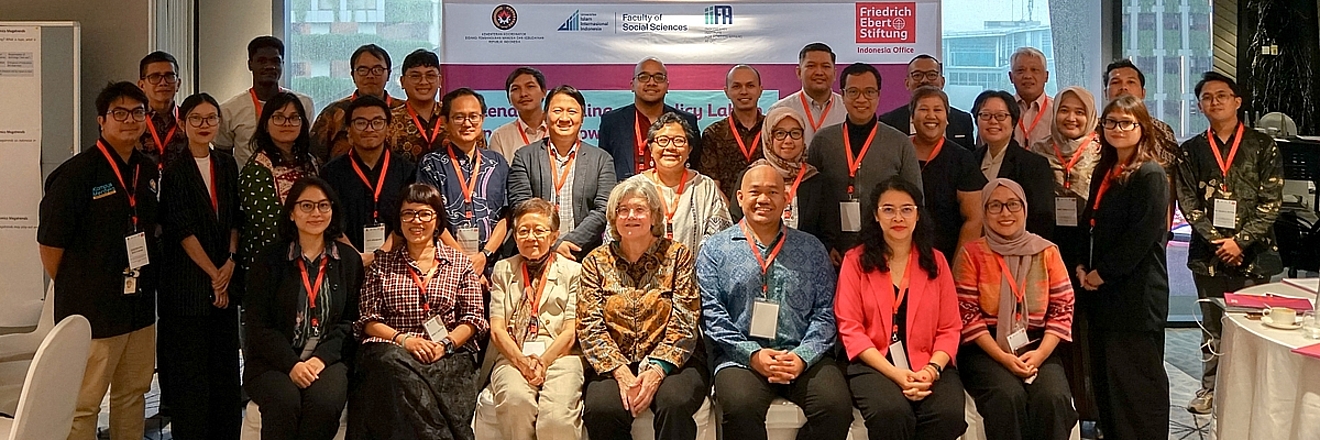 Participants of Indonesia Scenario Building and Policy Lab 