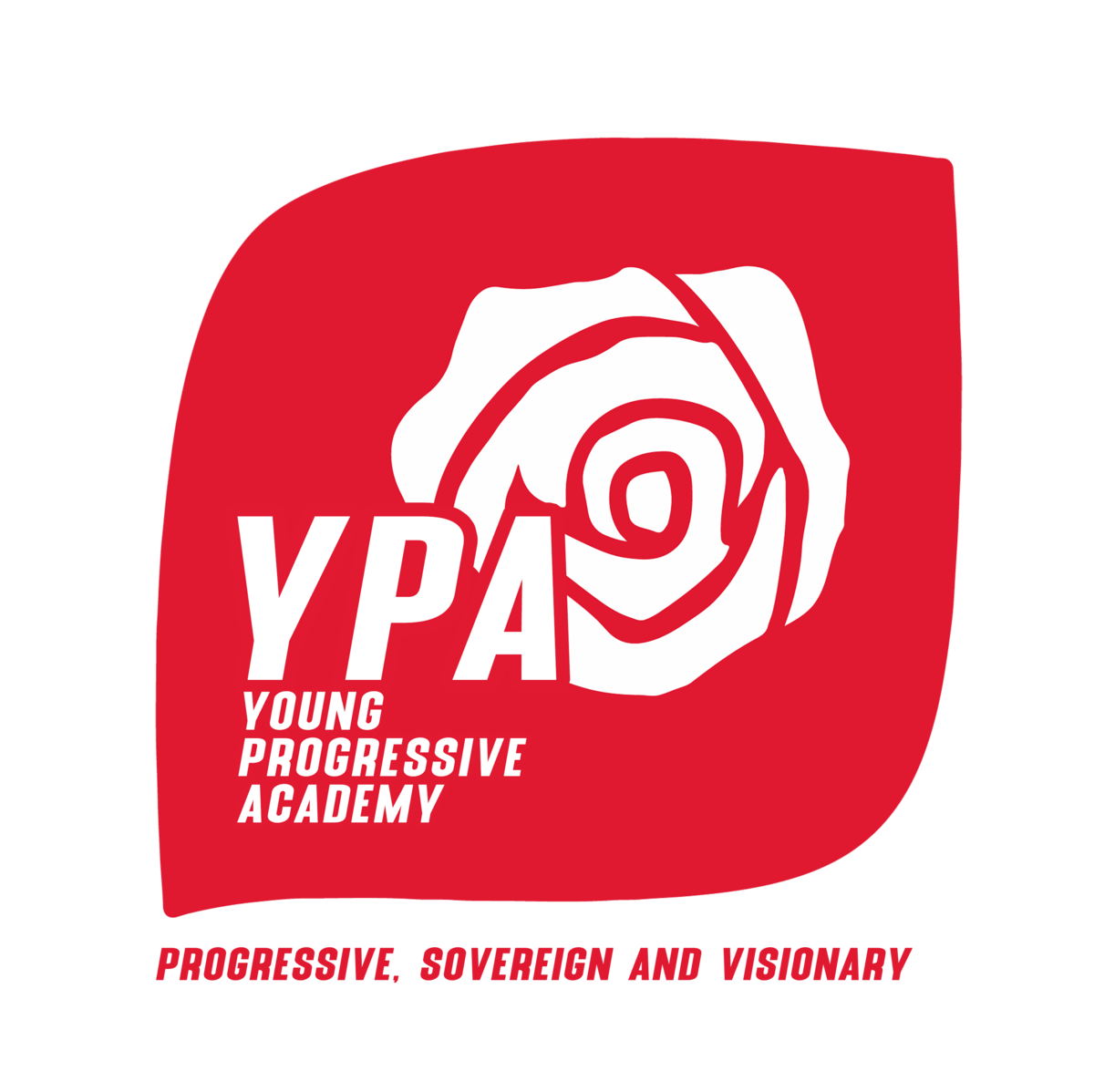 Logo YPA - Young Progressive Academy (Red)