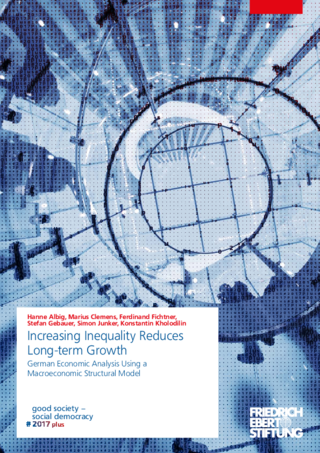 Increasing inequality reduces long-term growth
