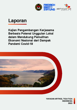 Kajian pengembangan perjasama berbasis potensi unggulan lokal dalam mendukung pemulihan ekonomi nasional dari dampak pandemi Covid-19